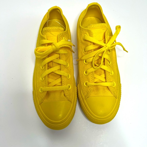 New Converse Unisex Yellow Chuck Taylor - Picture 4 of 7
